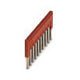 PHOENIX Querverbinder 10p rt steckb isol FBS 10-5 24A m.Berühr.schutz