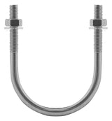 Walraven Rundstahlbügel ev 2 1/2 Zoll 76,1 mm M8 inkl. 2x Muttern/U-Scheiben | 2084308076