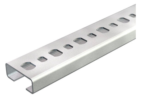 BETTERMANN C-Profilschiene ST 11mm D1mm CL2510P2000FS 2000x25x10mm Rück_gel