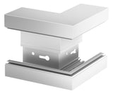 REHAU Außeneck GEB-K 70x130mm UT 90° Alu SIGNA STYLE BRA AE70130 EL natur hfr
