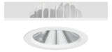 RZB LED-Einbaustrahler 12-41W Konv DALI Ledona 901801.002.1.76 1LED ws 4000K ws