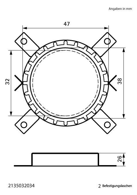 WALRAVEN Brandschutzmanschette Pacifyre AWM III für brennbares Rohr 32 mm