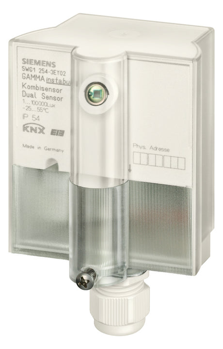 SIEMENS Mehrfachsensor KNX AP ws AP 254/02