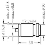 SIEMENS D0-Sicherungseinsatz D02 20A bl 5SE2320 400V gG