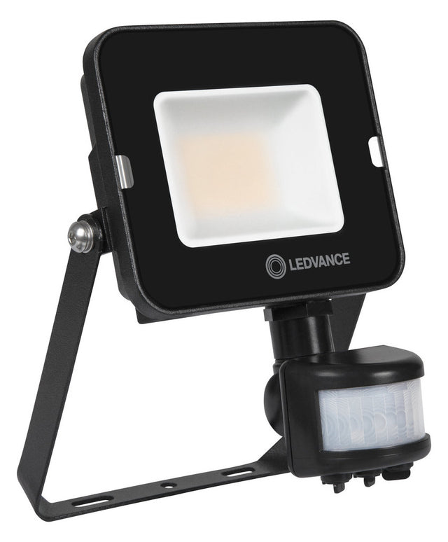LEDVANCE LED-Anbaustrahler 20W Konv 1LED FL COMP SEN V 20W 830 SYM 100 BK sw ws