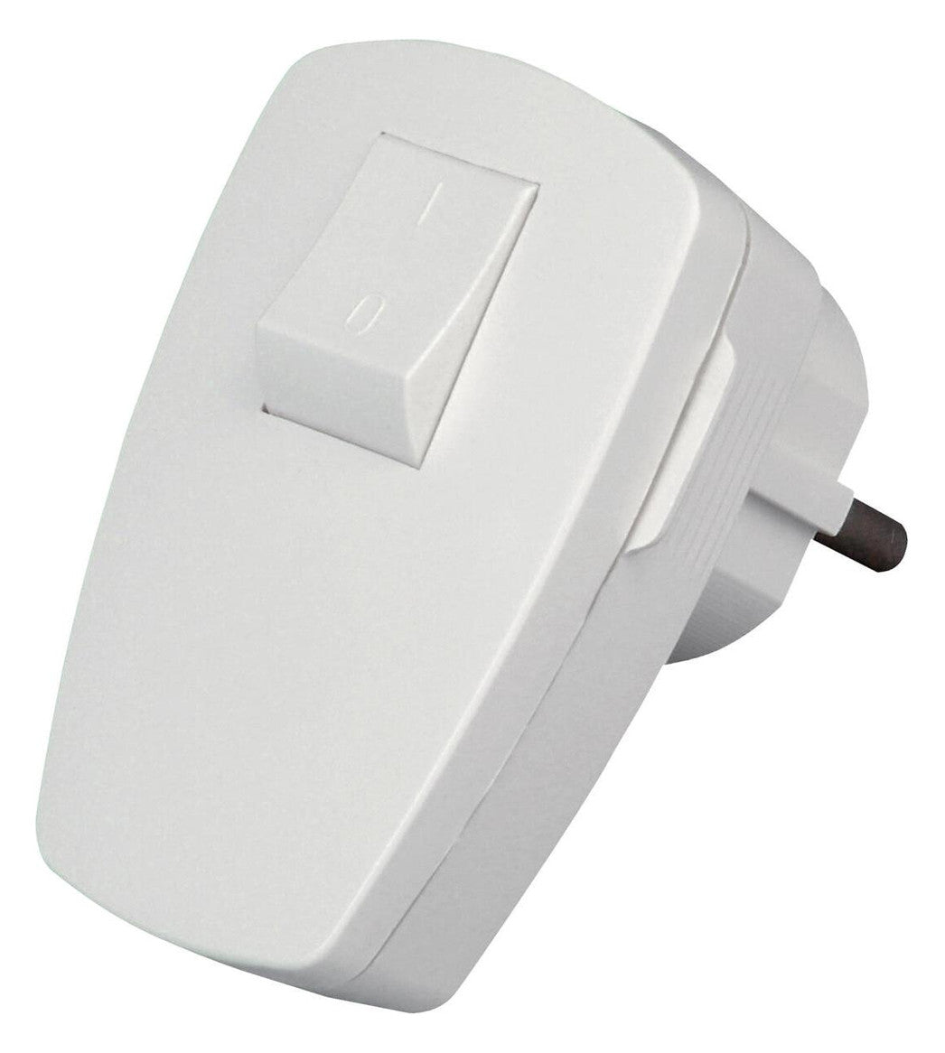 KOPP Schutzkontaktstecker 16A 250V Kst 170402006 IP20 ws abgew