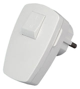 KOPP Schutzkontaktstecker 16A 250V Kst 170402006 IP20 ws abgew