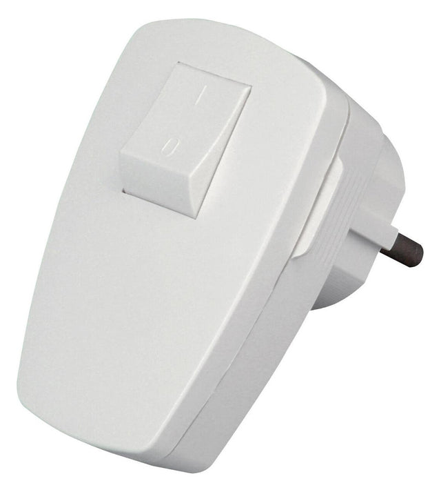 KOPP Schutzkontaktstecker 16A 250V Kst 170402006 IP20 ws abgew