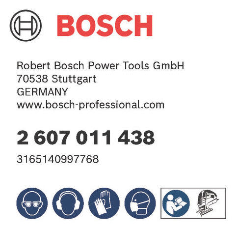 BOSCH-EW Stichsägeblatt Edst Holz Kst 2607011438 CU/Ni/Zn Stahl