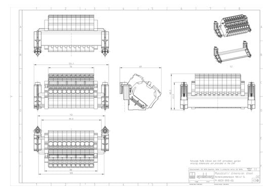SPELSBERG Haltevorrichtung Ersatzteil Abox 100 KH 2006 6²