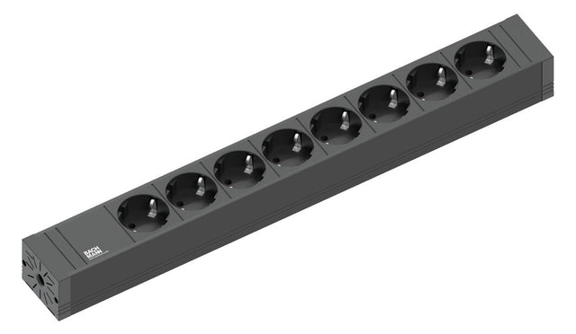 BACHMANN Steckdosenleiste 8f sw 2m 45° 420.0019 IP20 1,5qmm