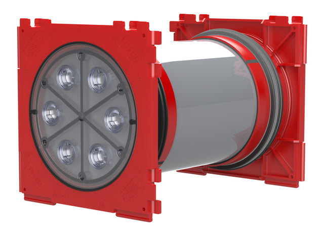 Hauff Doppel-Dichtpackung HSI150 1x1 K2/365 zum Einbetonieren | 3030303441