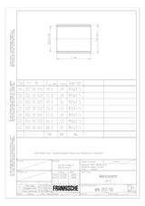 FRÄNKISCHE Stahl-Gewindemuffe Metall hfr SM-E 32 brüniert  32mm brün sw