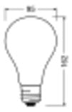 LEDVANCE LED-Lampe FM E27 24W 4000K ws D LED Classic A 200 Filament P 24W 84 3452