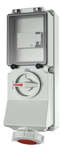 MENNEKES CEE-Schaltersteckdose 5p 32A 6h 7249 400V/rt IP67 Kst gemischt