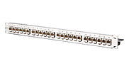 METZ CONNECT Patchpanel 24Ports 1HE edst 130921-E 24Ports Cat6A Schirm