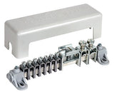 DEHN SE Potentialausgleichschiene 2ltg PAS AH RK 7X25 2X8.10 1XFL40 Ms m.Haube