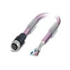 PHOENIX Sensor-Aktorkabel 5p 5m M12 ger SAC-5P- 5,0-920/M12FS Female fr.Ende