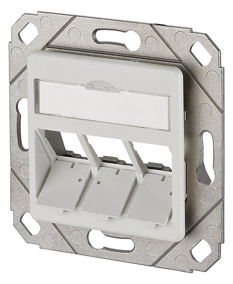 METZ CONNECT Multifunktionsdose UP 3slot 1309161102-E Kanaleinb ws RAL9010