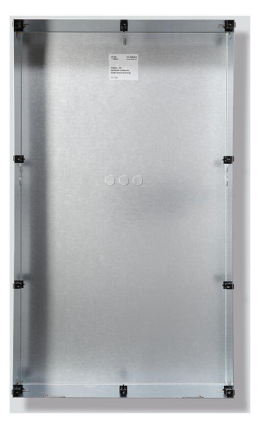 SIEDLE Gehäuse 1f UP si VA 446x762x175mm GU CL BF3V130 01 B-0 Diebstahlsich.integ