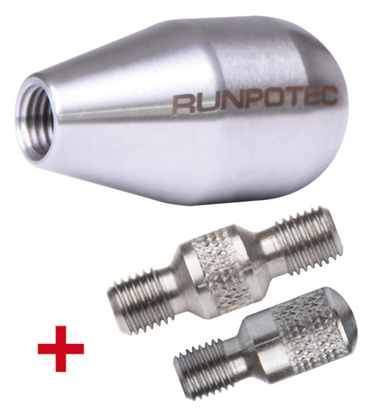 RUNPOTEC Anfangsbirne  30mm M12 f.7,5-11mm Glasfaserstab 20404