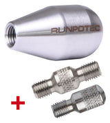 RUNPOTEC Anfangsbirne  30mm M12 f.7,5-11mm Glasfaserstab 20404