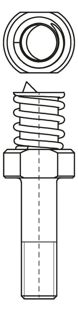 WALRAVEN Stanznippel d: 10,5 Ersatz f. Trapezlochzange 6920012
