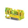 PHOENIX Schutzleiter-Reihenklemme gn/ge PT 2,5-QUATTRO-PE 0,14-4qmm 1Etage TS35