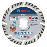 BOSCH-EW Diamant-Trennscheibe 125x10mm 2608615166 f.Backstein f.Beton Kst