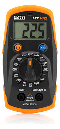 HT-INSTRUMENTS Multimeter digi 500V/AC HT14D 500V/DC 0,2A/DC 2MOhm man