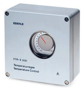 EBERLE Raumthermostat 230V 16A Wechsler FTR-E 3121 IP65 Bimetall