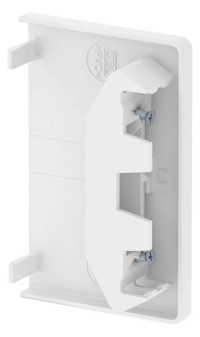 BETTERMANN Endstück GEB-K 110x70mm Kst GK-E70110RW li/re rws RAL9010 unbeh