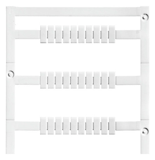 WEIDMÜLLER Klemmenmarkierung ws RM=4mm MF-W 9/4 MC NE WS unbedr