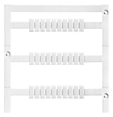 WEIDMÜLLER Klemmenmarkierung ws RM=4mm MF-W 9/4 MC NE WS unbedr