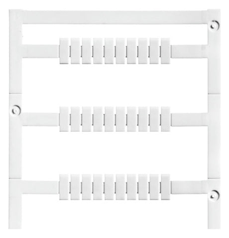 WEIDMÜLLER Klemmenmarkierung ws RM=4mm MF-W 9/4 MC NE WS unbedr