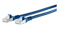 METZ CONNECT Patchkabel Cat6A 5m bl RJ45 1308455044-E S/FTP AWG26 1:1