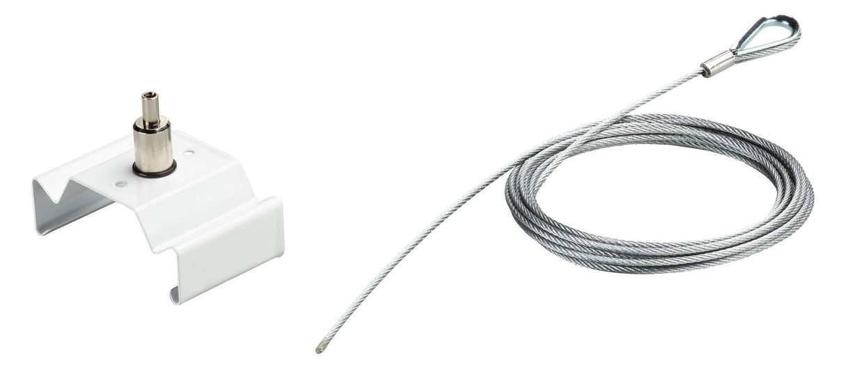 PHILIPS-LICHT Montagebügel ws Edst L65mm Maxos fusion LL500Z MB-SW2 L5000 WH B40m