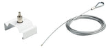 PHILIPS-LICHT Montagebügel ws Edst L65mm Maxos fusion LL500Z MB-SW2 L5000 WH B40m