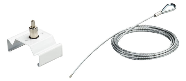 PHILIPS-LICHT Montagebügel ws Edst L65mm Maxos fusion LL500Z MB-SW2 L5000 WH B40m