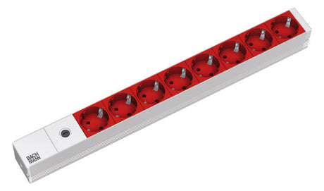 BACHMANN Steckdosenleiste 19 1HE 230V 333.410 8Steckd