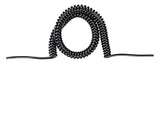 BACHMANN Spiralleitung 5m 5x1,5qmm sw 693.181 IP20 0-70°C PUR