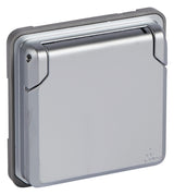 LEGRAND Steckdose 1f gr mt UP m.BS IP44 Soliroc Legrand 077834 Klappd