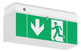 RZB LED-Sicherheitsleuchte 4,3W 6500K Minisign 672188.002 180lm Wand/Decke