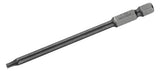 CIMCO Bit Torx mit Sicherungsstift TX20 114575 L=90mm 6,4mm(1/4) m.Loch