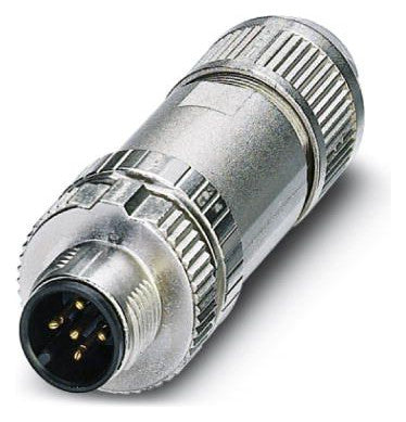 PHOENIX Rundsteckverbinder Stift 4A SACC-M12MS-5PL SH 0,14-0,75qmm Federzug