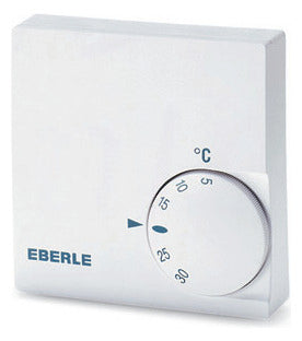 EBERLE Raumthermostat 230V 10A Öffner RTR-E 6124 IP30 Bimetall