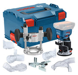 BOSCH-EW Kantenfräse (Akku) 18V 87dB(A) Professional GKF 18V-8 30000 1/min