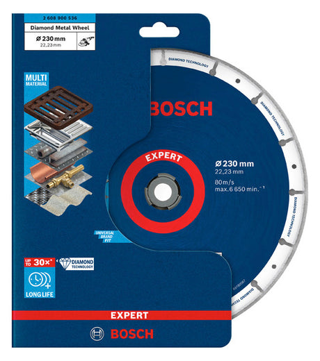 BOSCH-EW Diamant-Trennscheibe  230mm 2608900536 f.Metall