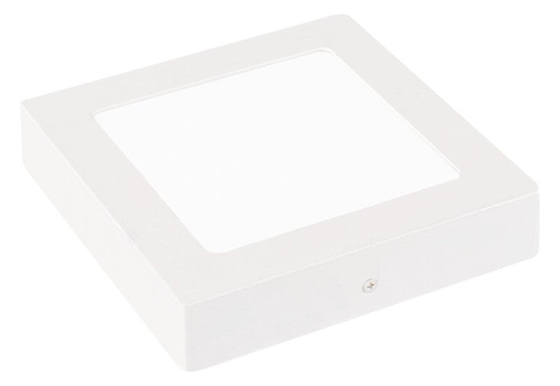 DOTLUX LED-Panel TOPsquare 225x225mm 18W 3000K mit Aufbaurahmen quadratisch