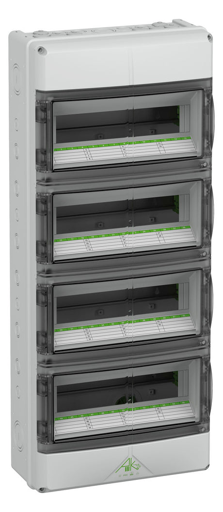 SPELSBERG Kleinverteiler AP 4x14TE Kst AK 56 IP65 315x750x155mm ET95mm